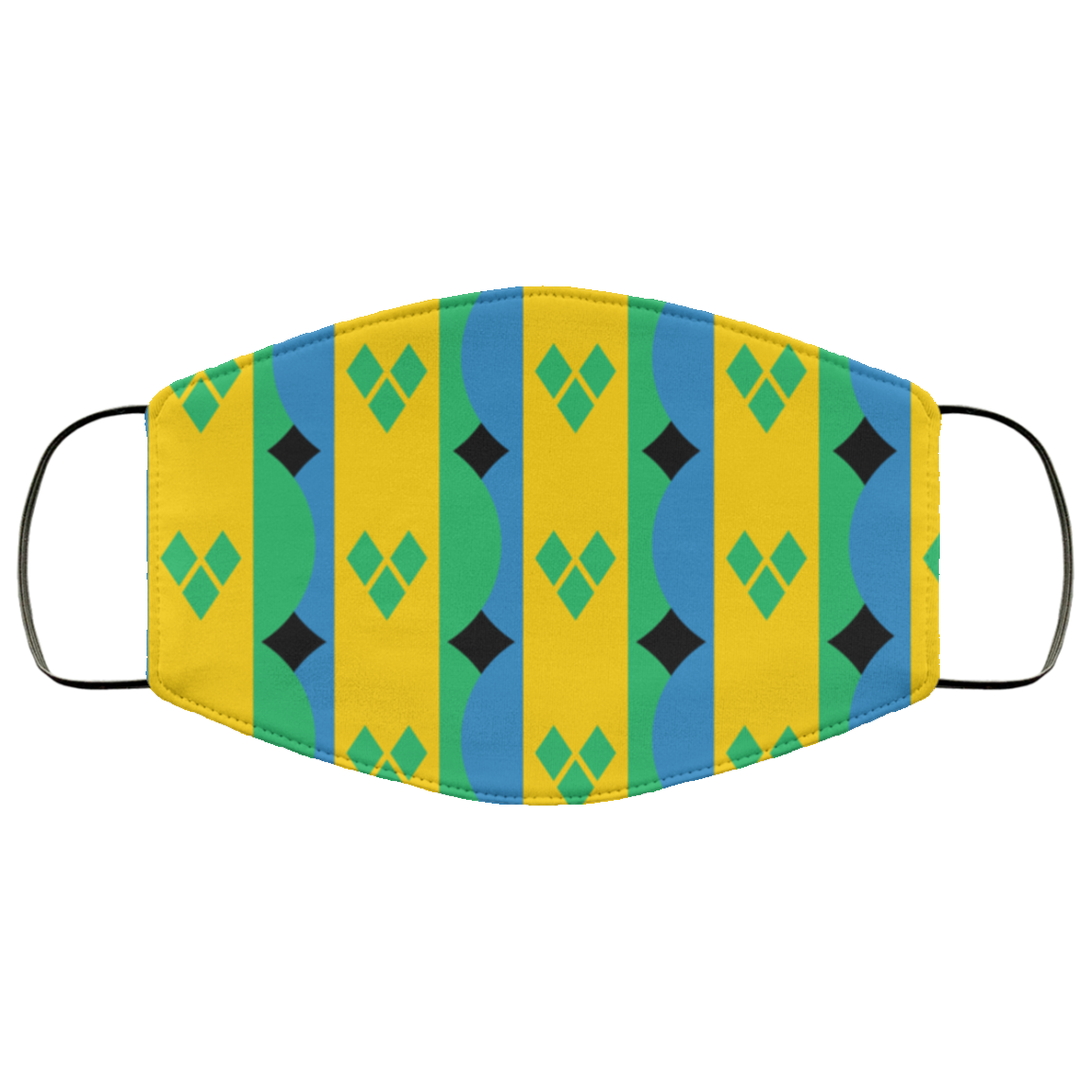 Caribbean Vibes Saint Vincent Face Coverup