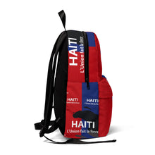 Caribbean Vibes Haiti Flag Backpack