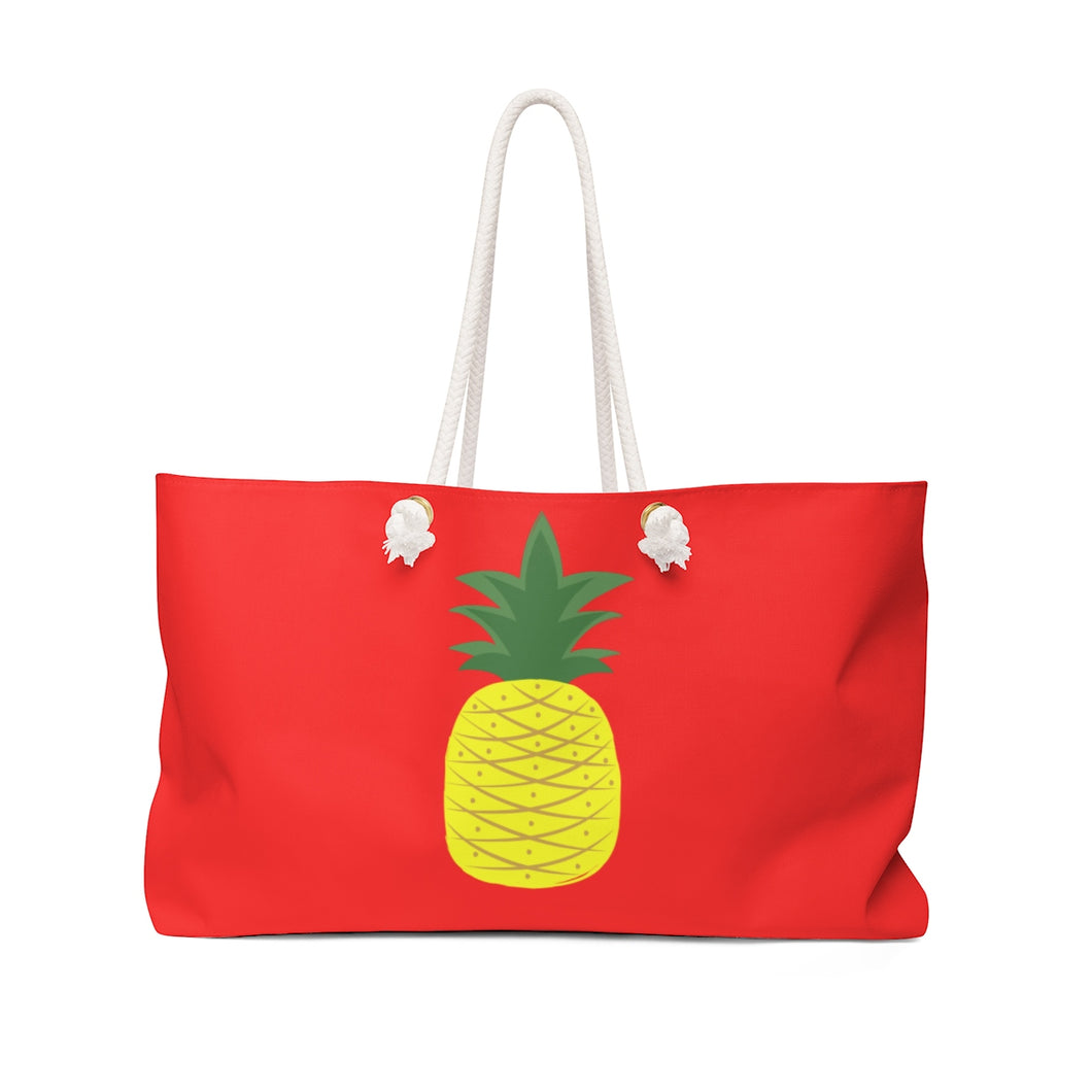Caribbean Vibes Pineapple Weekender Bag