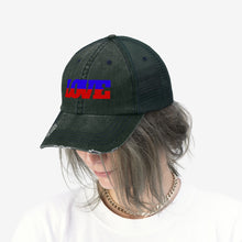Unisex Haiti Flag Love Trucker Hat