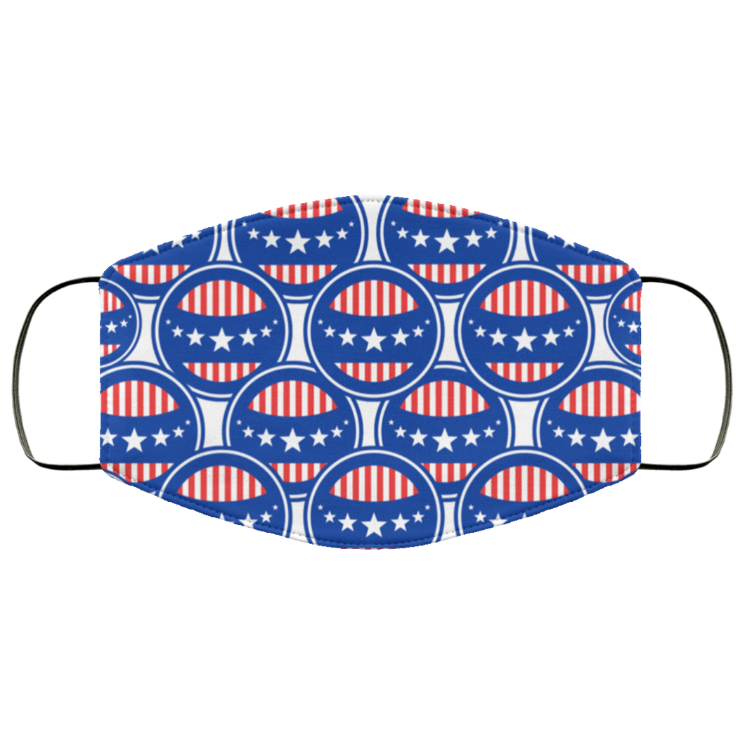 Stars and Stripes Face Cover-up