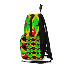 Caribbean Vibes Jamaica Flag Rasta Backpack