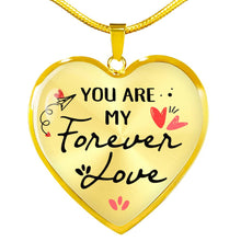 Forever Love Heart Pendant Necklace