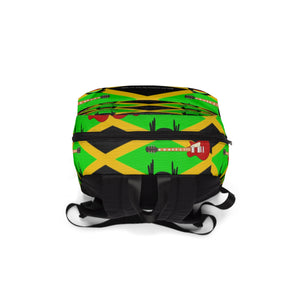 Caribbean Vibes Jamaica Flag Rasta Backpack