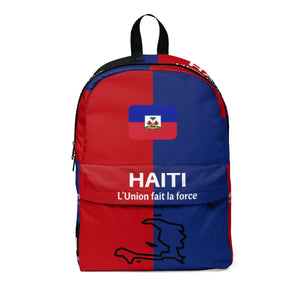 Caribbean Vibes Haiti Flag Backpack