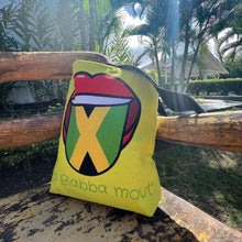 Caribbean Vibes Jamaica Flag "No Blabba Mout" Tote Bag