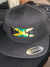 Caribbean Vibes Jamaica LOVE Unisex Flat Bill Hat