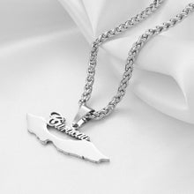 Caribbean Vibes Curacao Island Pendant Necklace