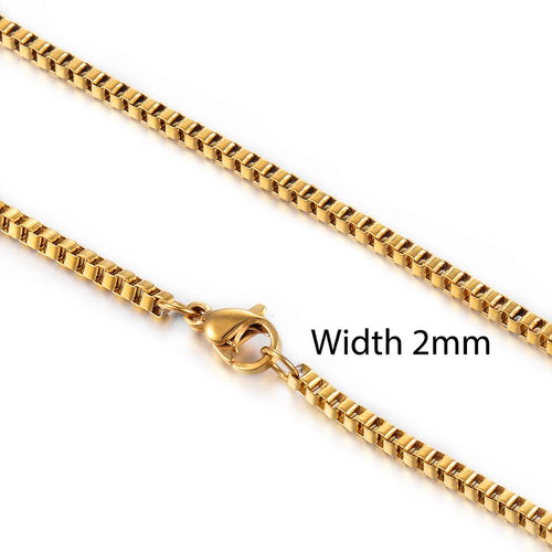 Single Strand Gold Plated Necklace - Fade Resistant